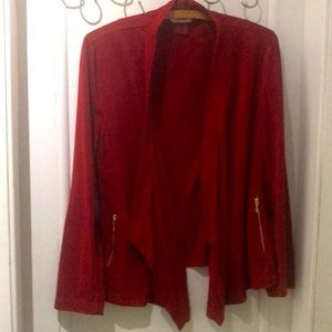TanJay Petite Faux Suede jacket 12P